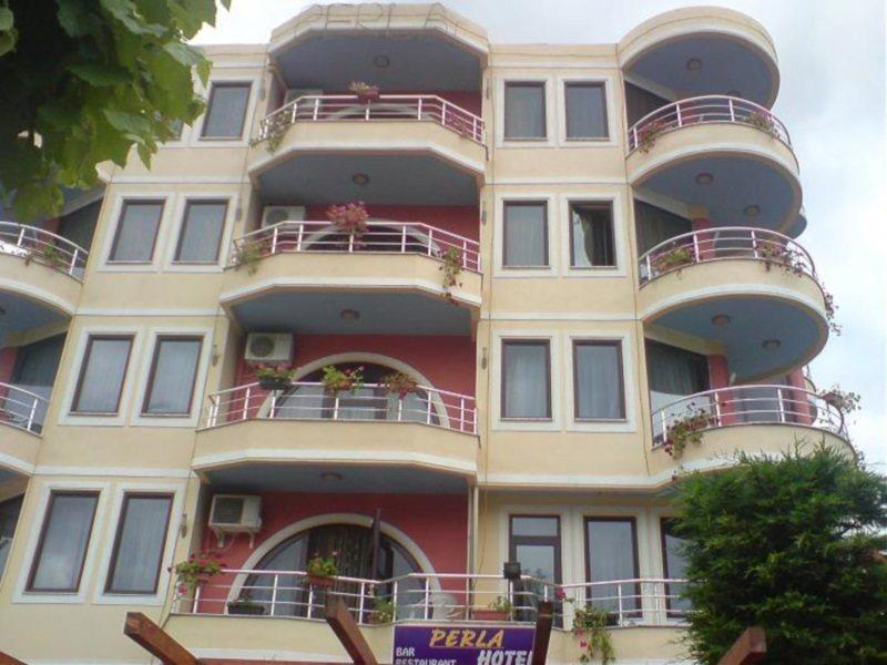 Perla Hotel Pogradec Esterno foto